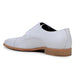 Belvedere Alexander White Ostrich Leather Luxury Shoe