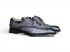 Carrucci Allen II Derby: Embossed Split Toe Leather Shoe