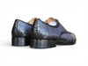 Carrucci Allen II Derby: Embossed Split Toe Leather Shoe