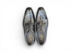 Carrucci Allen II Derby: Embossed Split Toe Leather Shoe