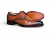 Carrucci Allen II Derby: Embossed Split Toe Leather Shoe