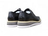 Carrucci Derby: Alligator Embossed Leather Shoes