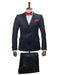 Double Breasted Tuxedo Suit  - Slim fitted Suit -  Black  Suit - Shawl Collar - Men's Tuxedo USA