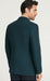 Renoir Men's Two-Button Slim-Fit Wool Birdseye Teal Blazer