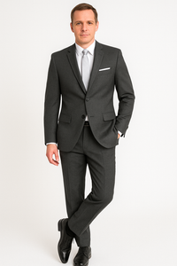 "Madison" Steel Grey Suit Jacket (Separates)