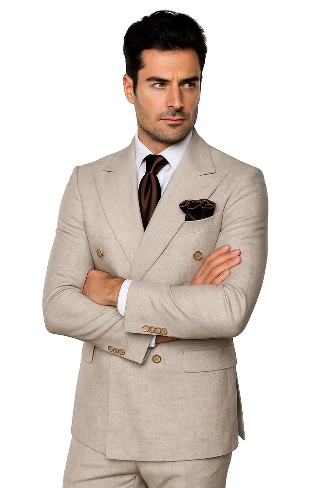  Classic Fit in  Light Brown Color by Rossiman