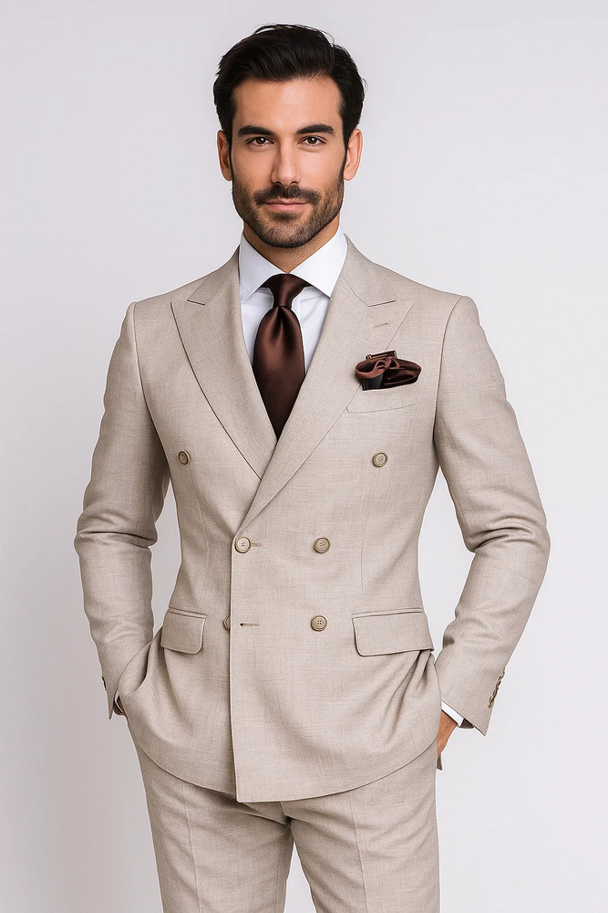  Classic Fit in  Light Brown Color by Rossiman