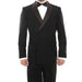 Double Breasted Black Mens Tuxedo by Bryan Michaels - Men's Tuxedo USA