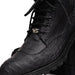 Marco Di Milano Leoni Oil Black Caiman Crocodile Lace-Up Boots
