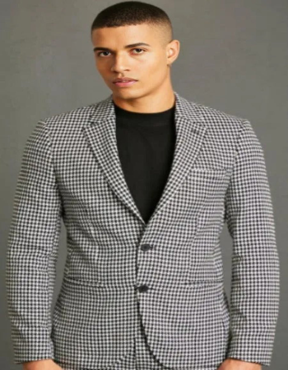 Mens Notch Label Suit Black main image 0