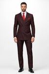 Black and Red Suit