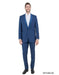 Cobalt Blue Tuxedo with Blue Lapel - All Indigo Blue Wedding Suit - Dark Royal - Men's Tuxedo USA