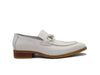 Carrucci Buckle Loafer: Gator Embossed Leather Loafer