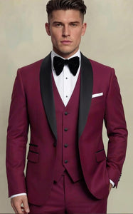 Classic Black Tuxedo – 3 Piece