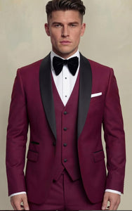 Classic Black Tuxedo – 3 Piece