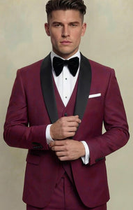 Classic Black Tuxedo – 3 Piece