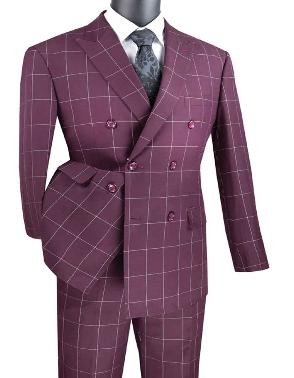 Light Grey Plaid Suit - 1920 Vintage Suit main image 0