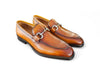 Carrucci Burnished Calfskin Horsebit Loafer - Luxury Italian Style