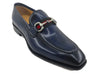 Carrucci Burnished Calfskin Loafer - Luxury Slip-On Shoe