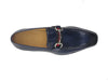Carrucci Burnished Calfskin Loafer - Luxury Slip-On Shoe