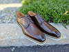Carrucci Burnished Leather Derby Lace-Up Shoe