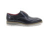 Carrucci Burnished Leather Derby Lace-Up Shoe