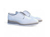 Carrucci Burnished Leather Derby Lace-Up Shoe
