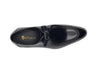 Carrucci Burnished Leather Moc Toe Single Monk Loafer