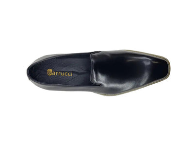 Carrucci Burnished Leather Wholecut Loafer - Lightweight Sole