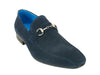 Carrucci Buckle Loafer - Luxury Soft Suede Slip-On Shoe