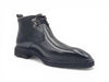Carrucci Chukka Boot: Luxury Calfskin Lug Sole Ankle Boot