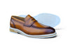 Carrucci Penny Loafer: Premium Calfskin Leather - [Color if applicable]