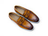 Carrucci Penny Loafer: Premium Calfskin Leather - [Color if applicable]