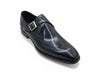 Carrucci Calfskin Single Monk Loafer - Luxurious Style
