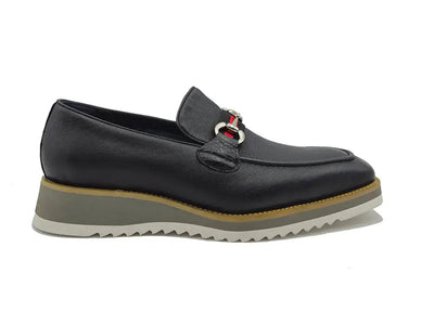 Carrucci Calfskin Horsebit Loafer - Luxury Slip-On Dress Shoe