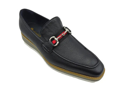 Carrucci Calfskin Horsebit Loafer - Luxury Slip-On Dress Shoe