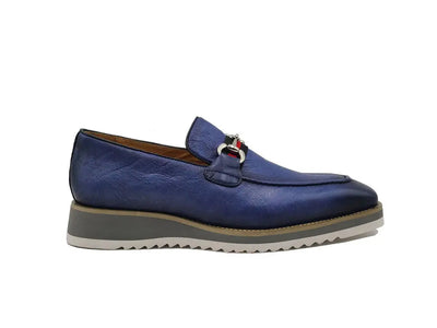 Carrucci Calfskin Horsebit Loafer - Luxury Slip-On Dress Shoe