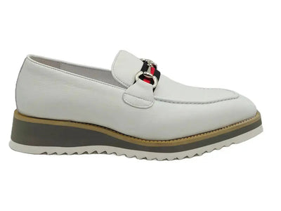Carrucci Calfskin Horsebit Loafer - Luxury Slip-On Dress Shoe