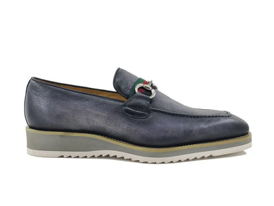 Carrucci Calfskin Horsebit Loafer - Luxury Slip-On Dress Shoe