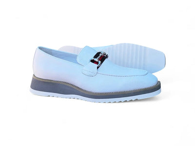 Carrucci Calfskin Horsebit Loafer - Luxury Slip-On Dress Shoe