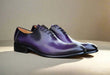 Carrucci: Polished Calfskin Whole Cut Oxford Dress Shoe