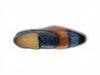Carrucci Cap Toe Brogue Oxford - Luxury Leather Dress Shoe