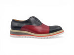 Carrucci Cap Toe Brogue Oxford - Luxury Leather Dress Shoe