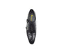 Carrucci Cap Toe Double Monk Strap - Luxury Leather Dress Shoe