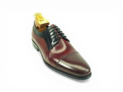 Carrucci Cap Toe Oxford: Premium Leather Dress Shoes