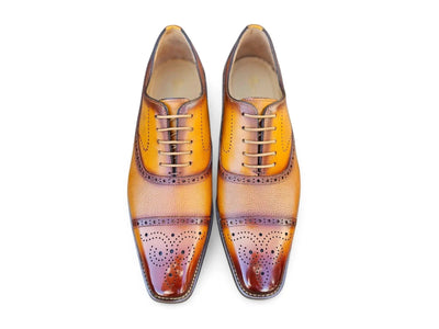 Carrucci Cap Toe Oxford - Luxury Leather Dress Shoe