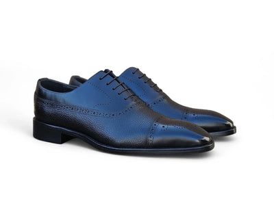 Carrucci Cap Toe Oxford - Luxury Leather Dress Shoe