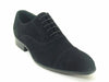 Carrucci Suede Cap Toe Lace-Up Shoe - Luxury Italian Style
