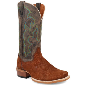 Dan Post Mens Cappy Brown Carpincho Leather Western Boots