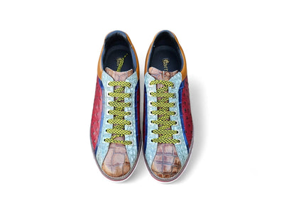 Carrucci Apex Explorer: Luxury Leather Sneaker for Men